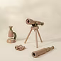 Wooden Tripod Telescope – 15x Zoom