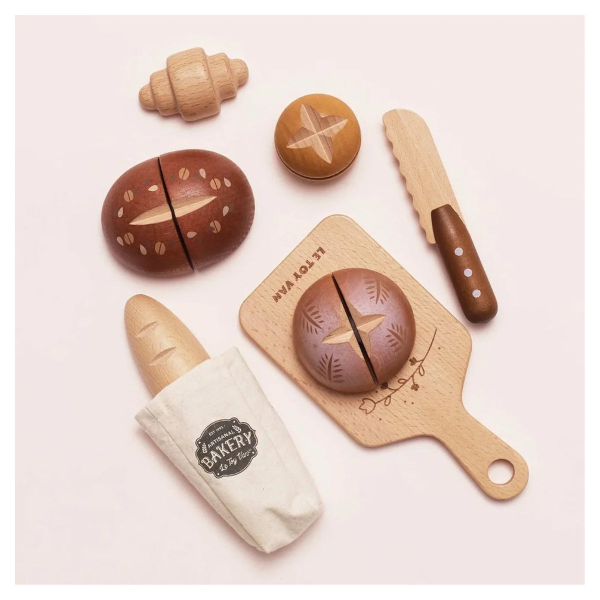 Artisan Bread and Knife Set