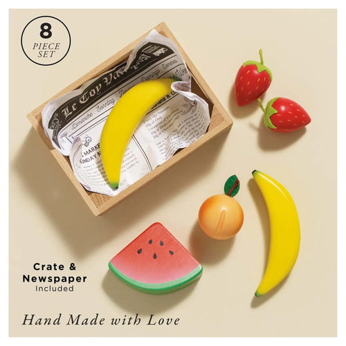 Assorted Fruit and Vegetable Wood Toy For Kids