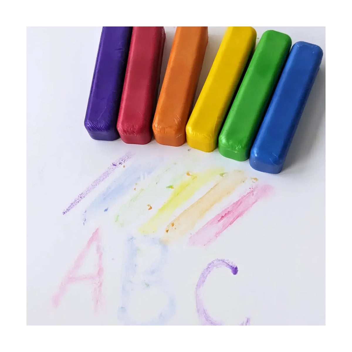 Rainbow Bath Crayons
