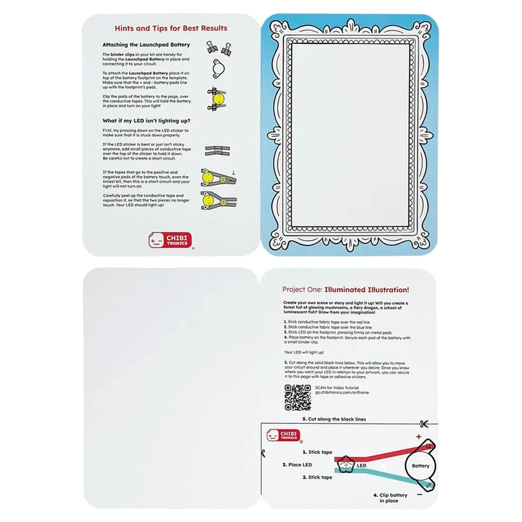 Circuit Stickers Intro Kit: Paper Circuits LEVEL 2