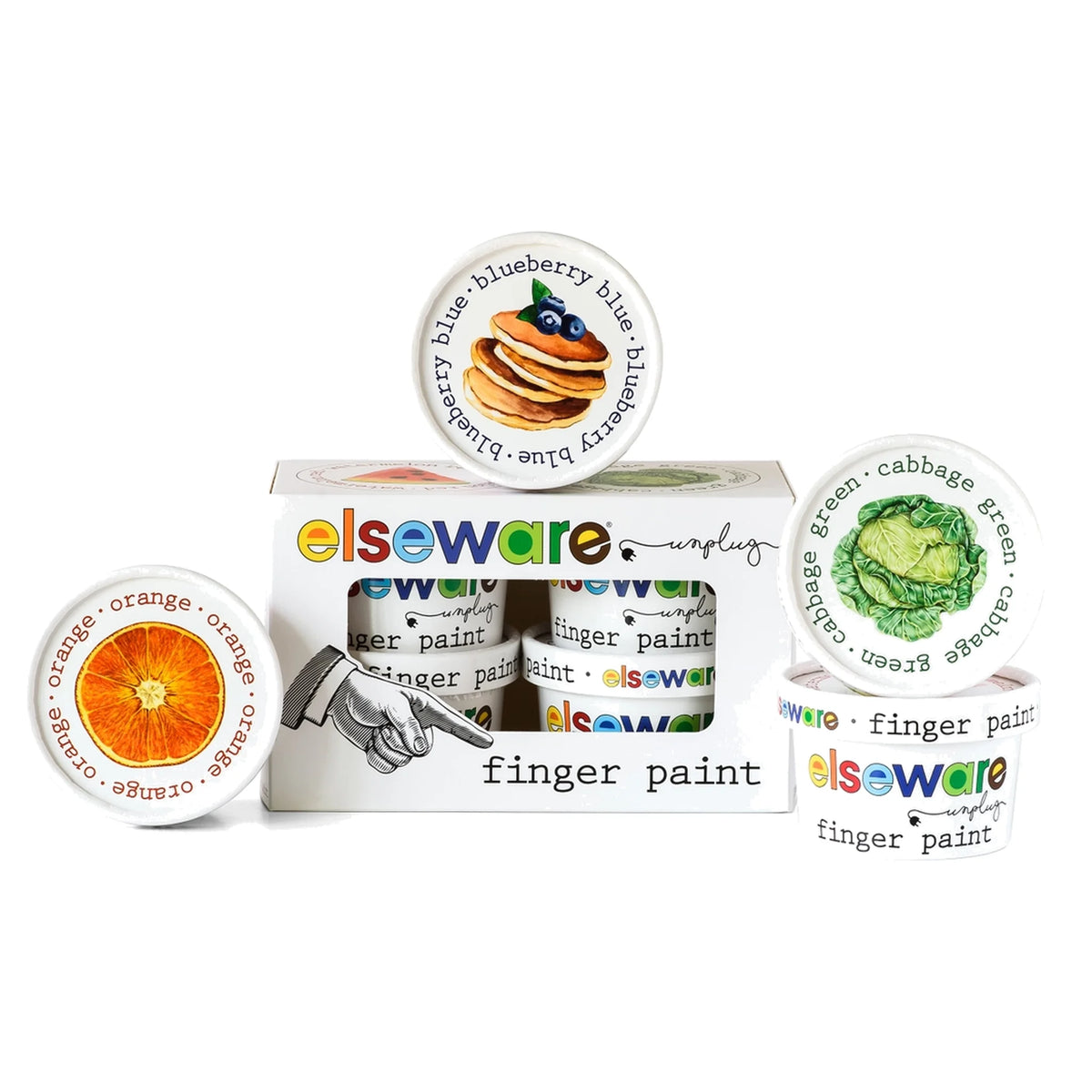 Finger Paint - Long Lasting, Shelf Stable, Non-Toxic