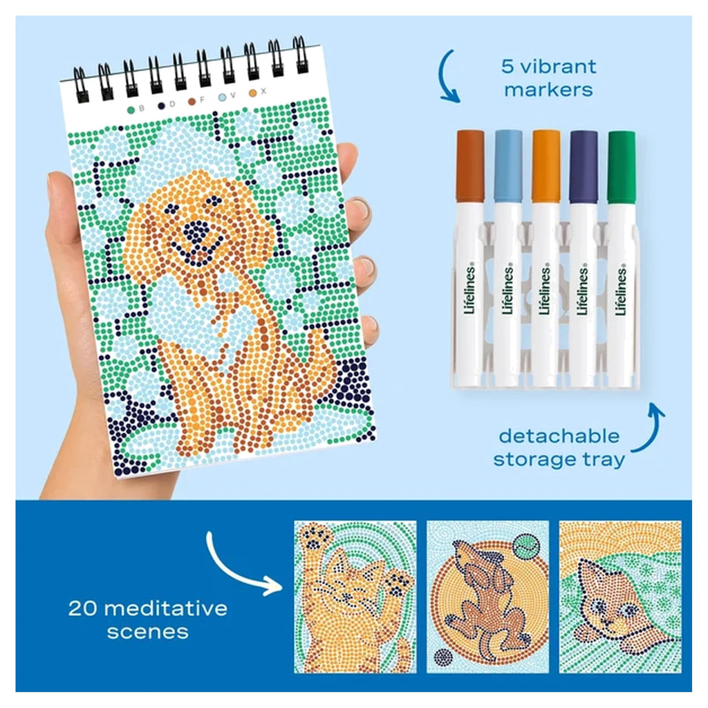 FlowArt® Mini - Dot-by-Letter Furry Friends