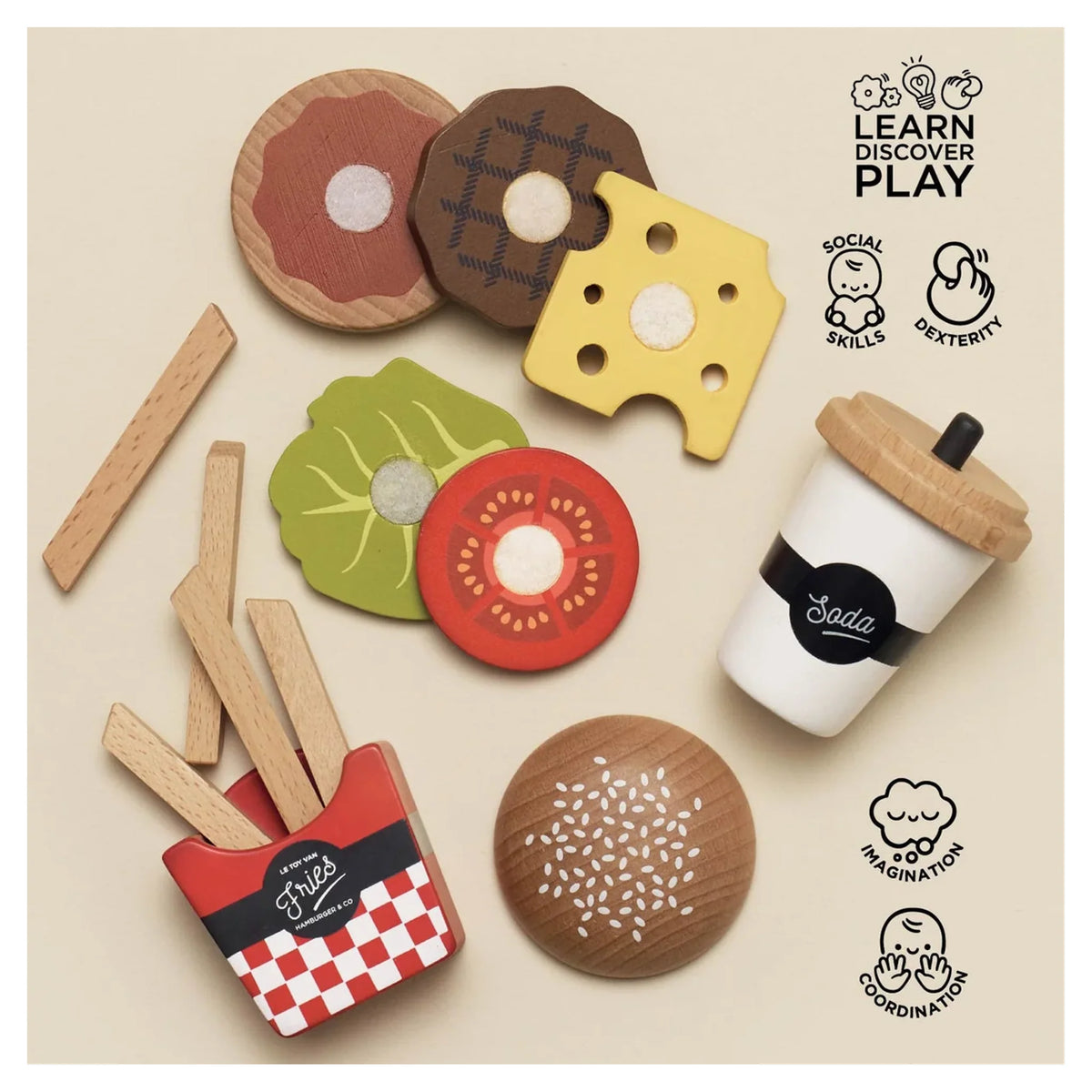 Gourmet Hamburger Set
