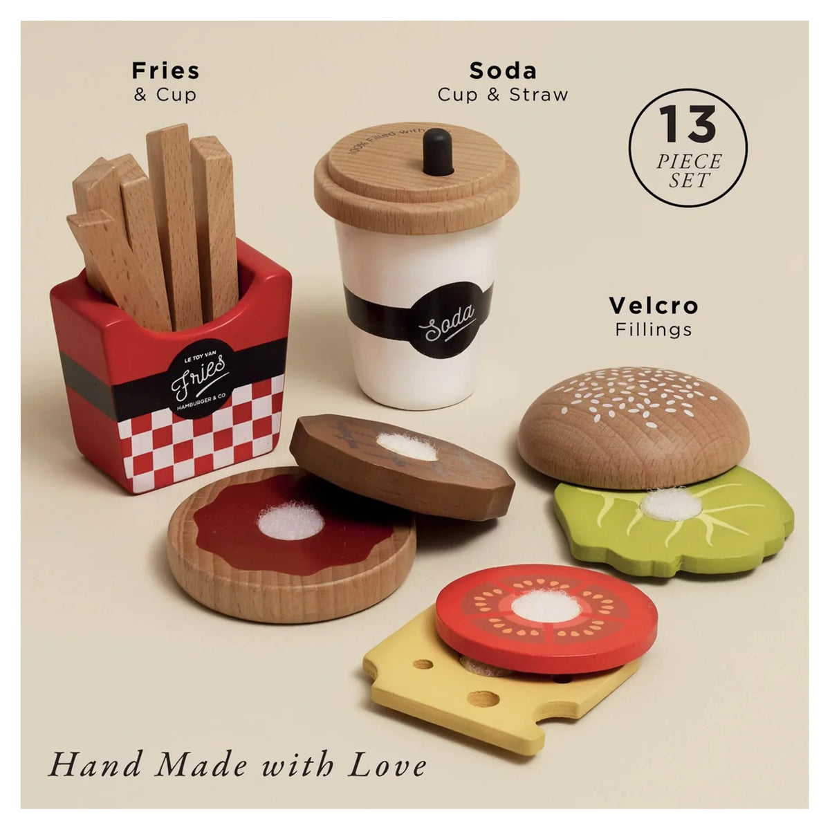 Gourmet Hamburger Set