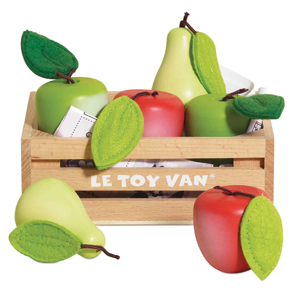 Orchard Fruits Wooden Market Crate