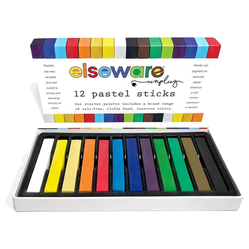 Pastel Sticks - Talc-Free Pastels - 12 Non-Toxic Colors