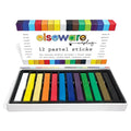Pastel Sticks - Talc-Free Pastels - 12 Non-Toxic Colors