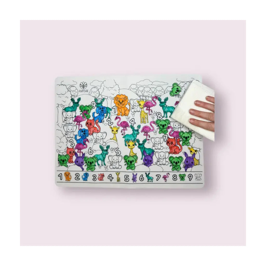 Silicone Colouring Mat - Seek N Spot Under the Sea