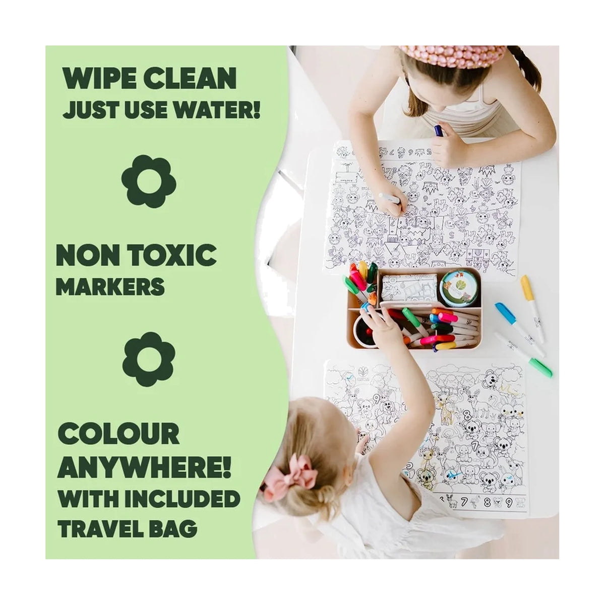 Silicone Colouring Mat - Seek N Spot Under the Sea