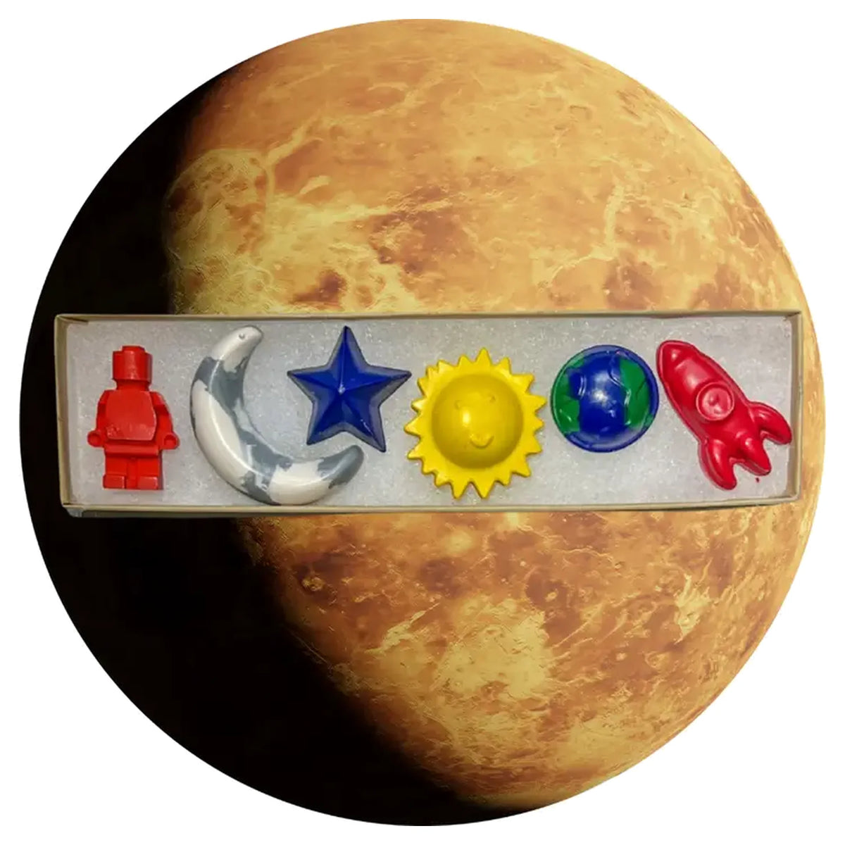 Space Crayon Gift Box
