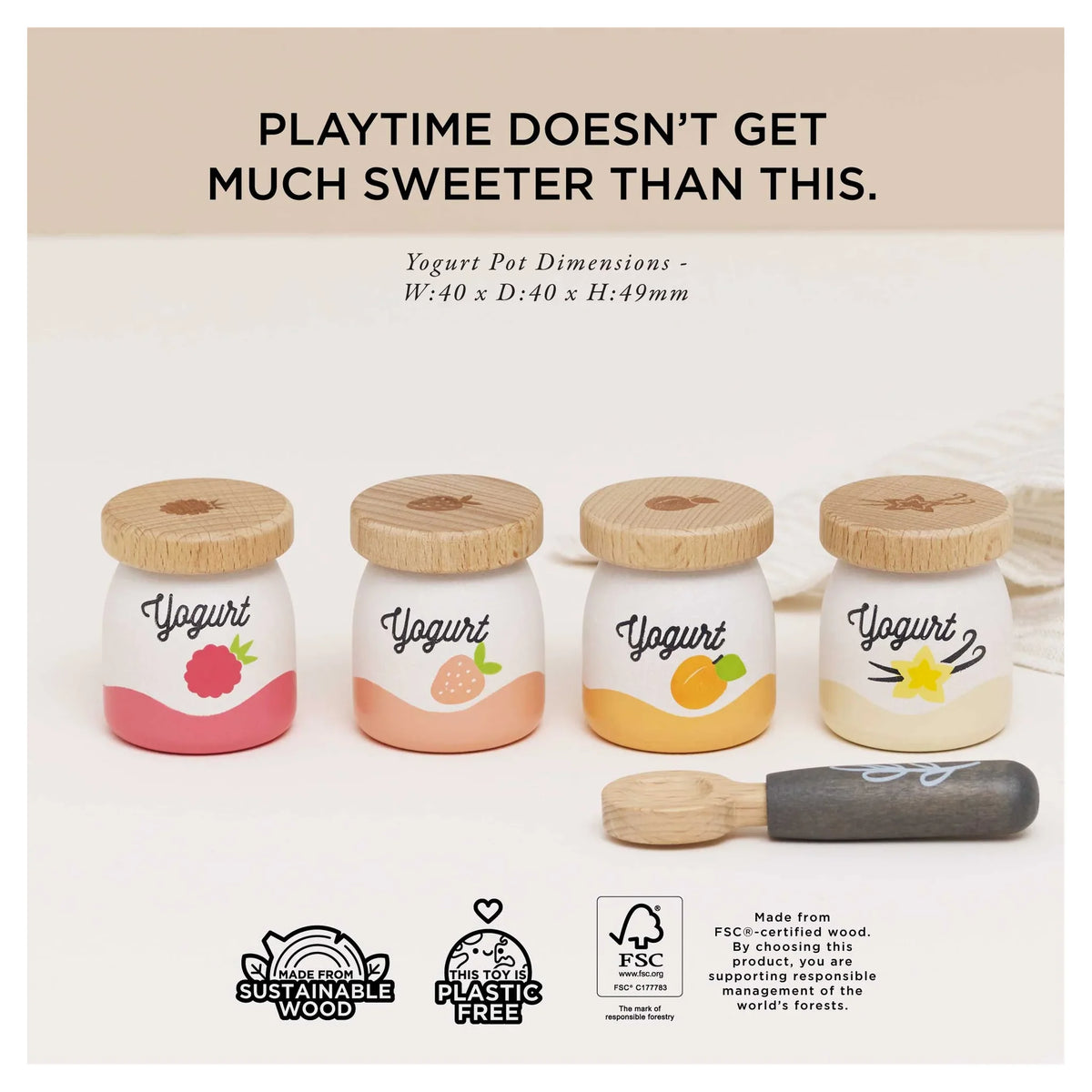 Yogurt Play Food Pack