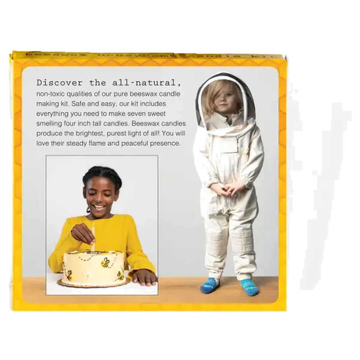 All-Natural Beeswax, Kid-Safe DIY Candle Making Kit