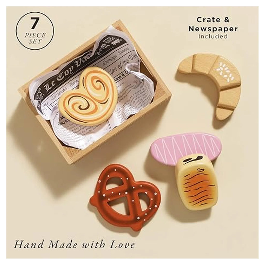 Bakery & Patisserie Wooden Market Crate