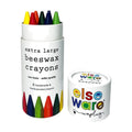Beeswax Crayons - Extra Large - 8 Natural & Non-Toxic Colors