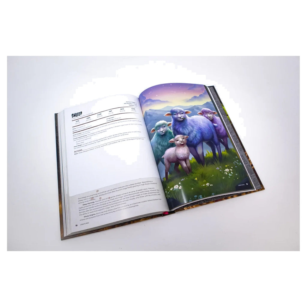 Big Bads: Creatures & Curios - 5e D&D Bestiary (Hardcover)