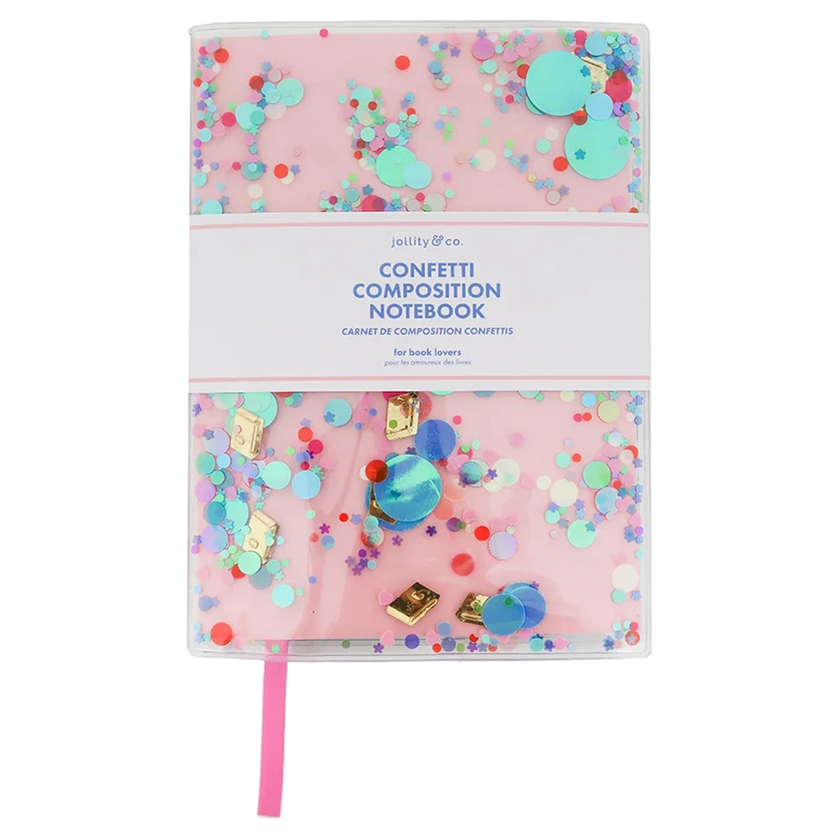 Book Club Confetti Notebook