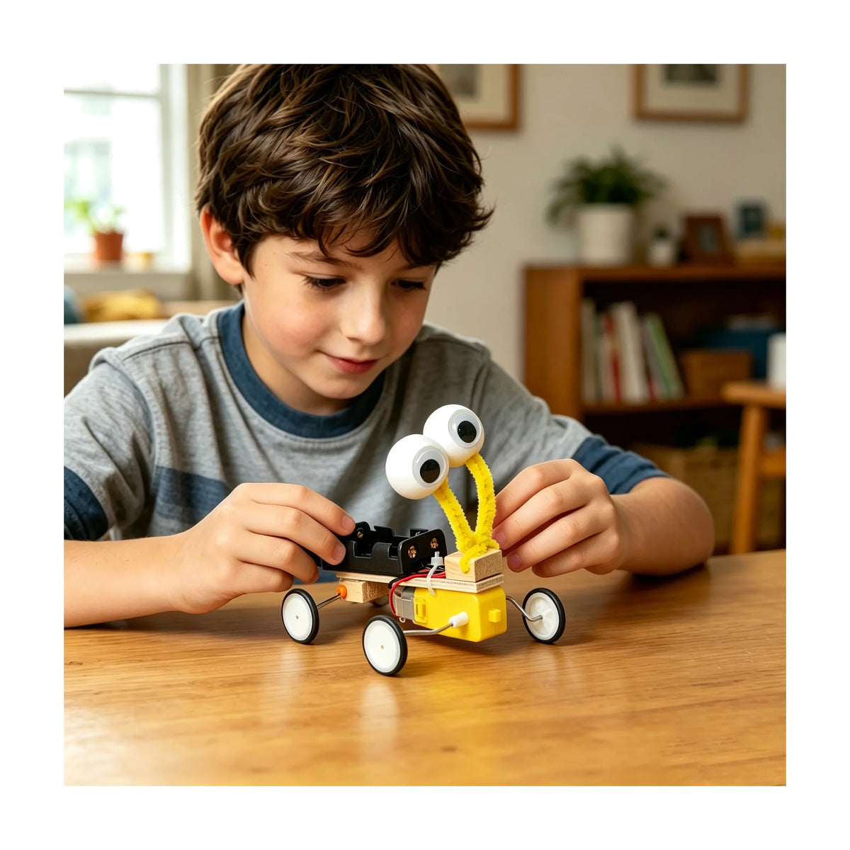 Bug Robot DIY Kit, Educational STEM Toy for Kids
