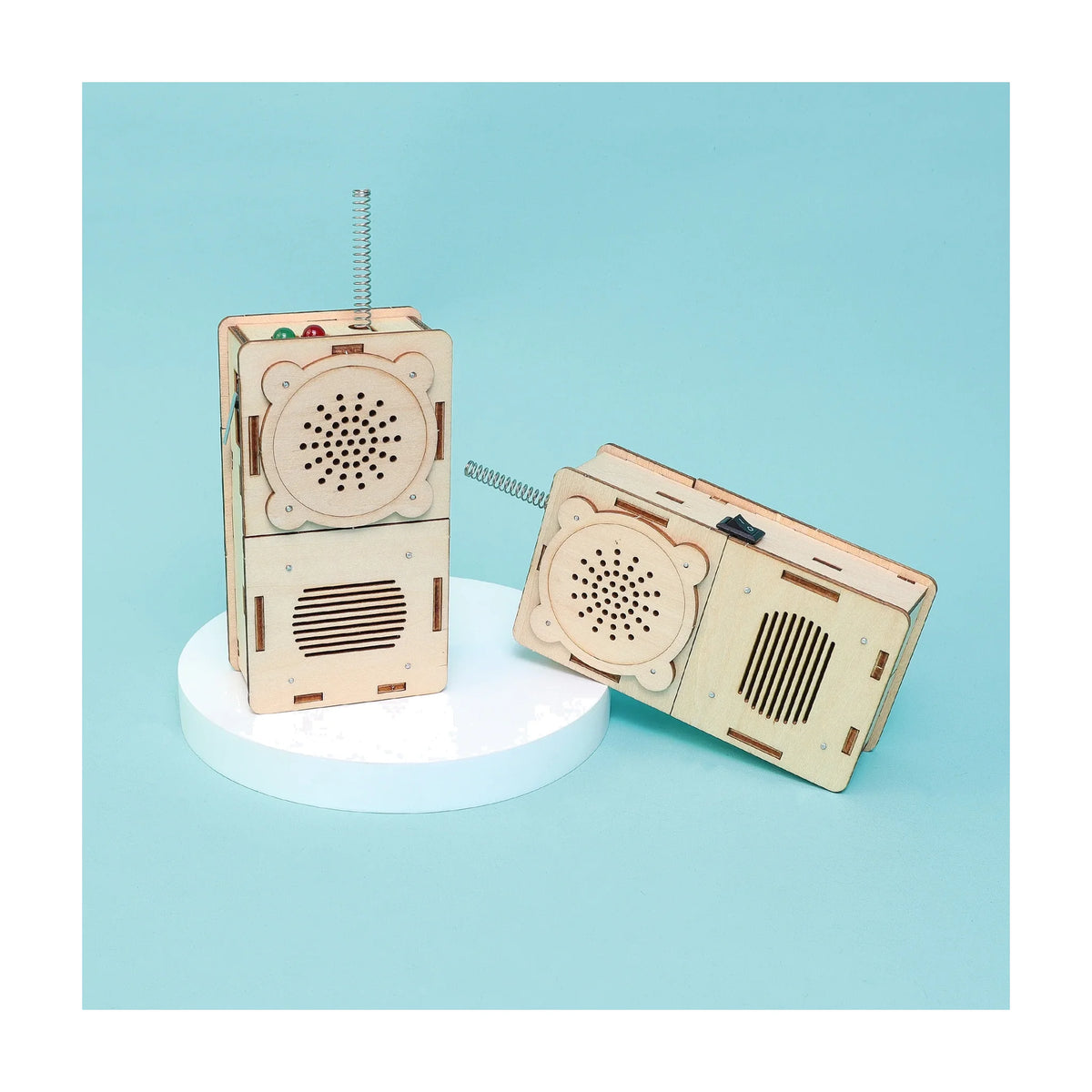 Build and Learn Walkie-Talkie STEM Kit (Set of 2)