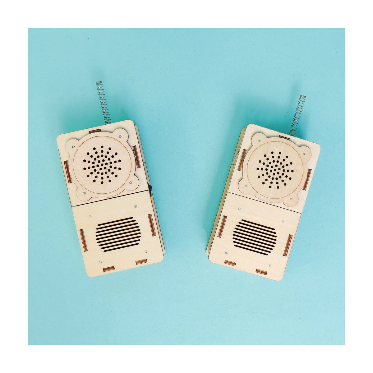 Build and Learn Walkie-Talkie STEM Kit (Set of 2)