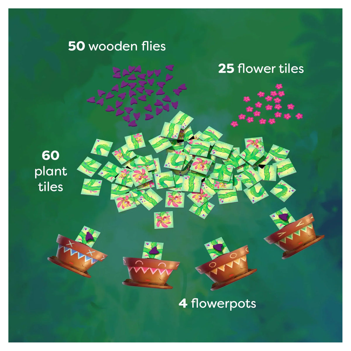 Carni Flora Strategic Tile Placement Game