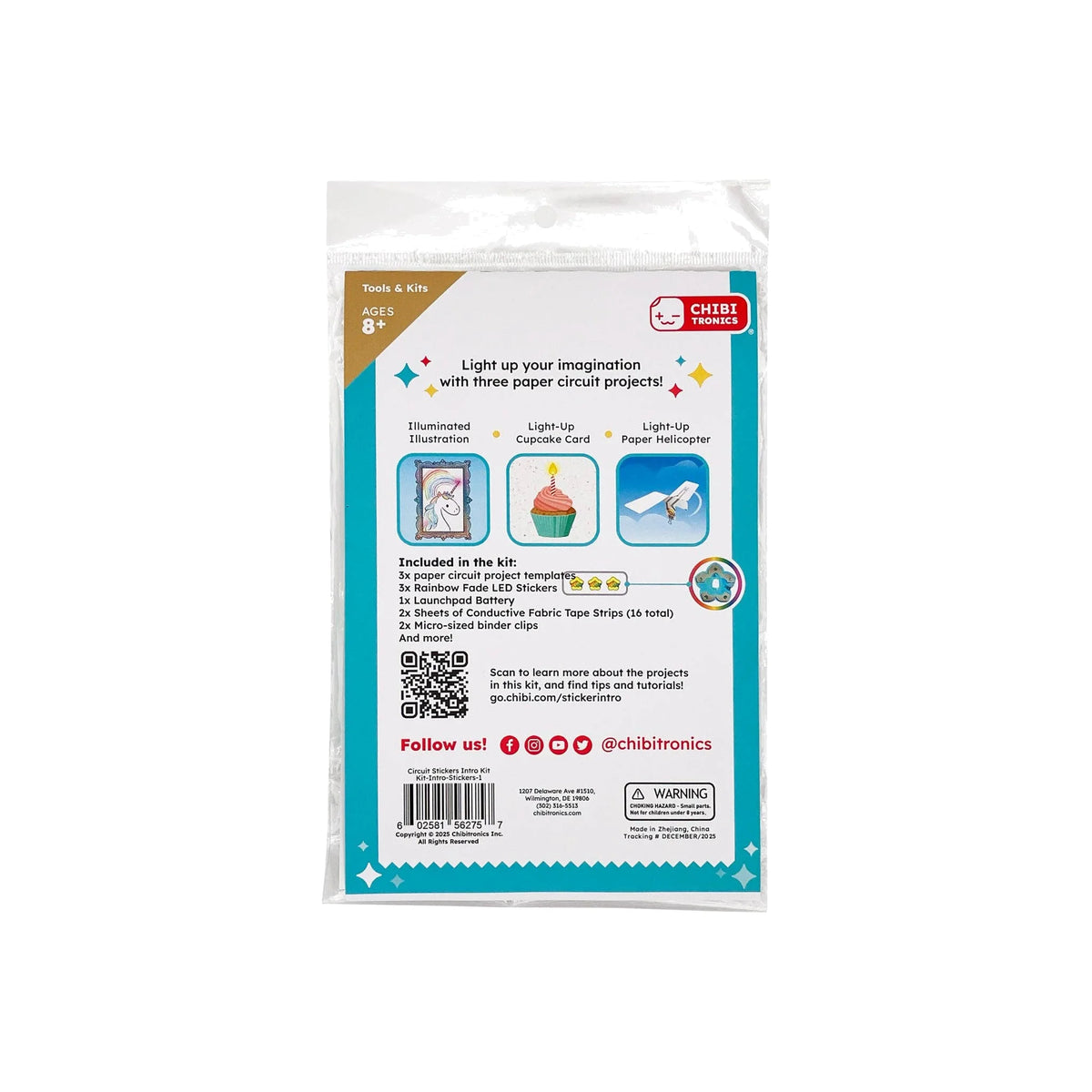Circuit Stickers Intro Kit: Paper Circuits LEVEL 2
