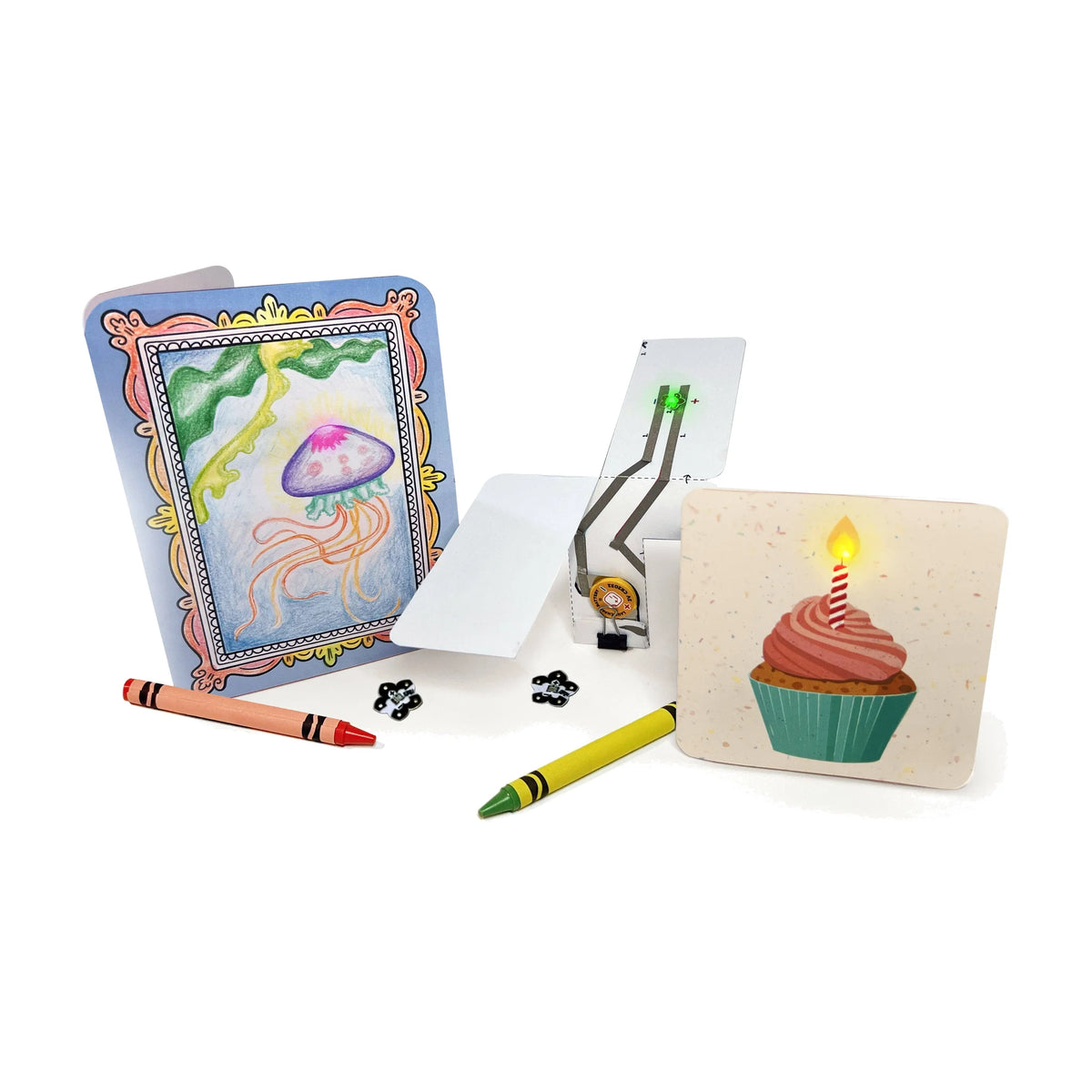 Circuit Stickers Intro Kit: Paper Circuits LEVEL 2