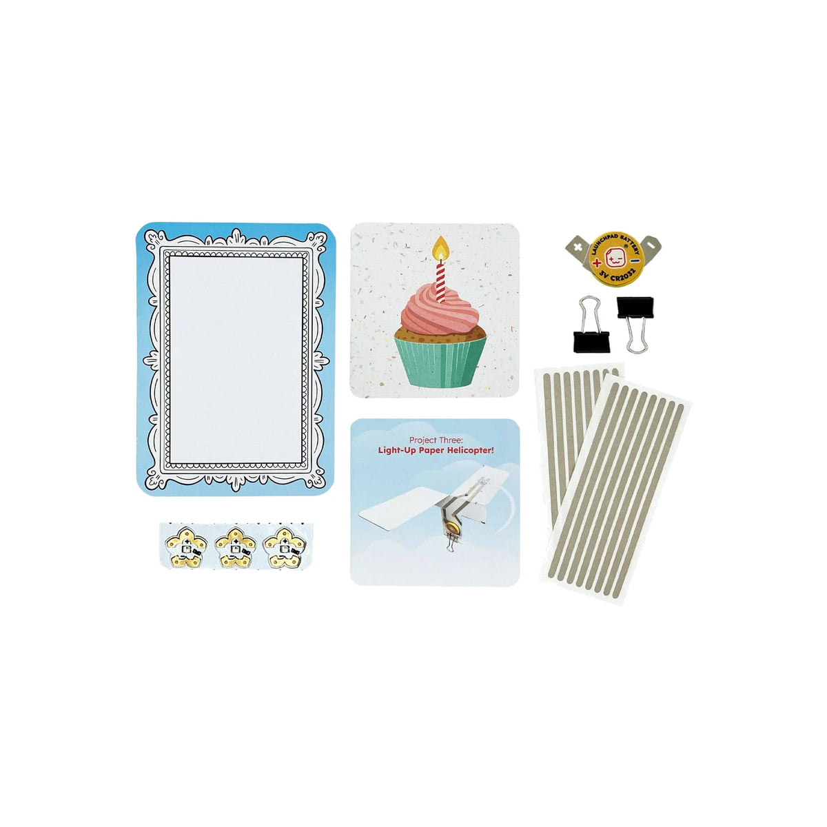 Circuit Stickers Intro Kit: Paper Circuits LEVEL 2