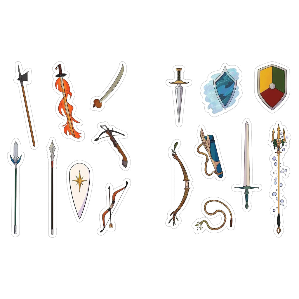 Düngeonmeister RPG Sticker Book by Jef Aldrich