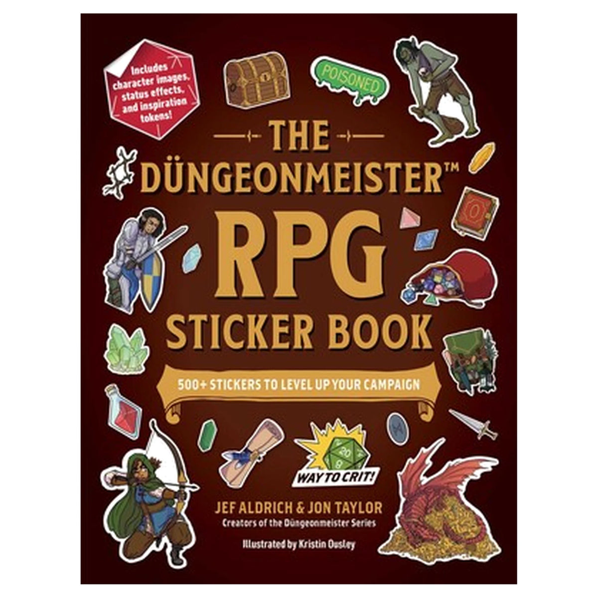 Düngeonmeister RPG Sticker Book by Jef Aldrich