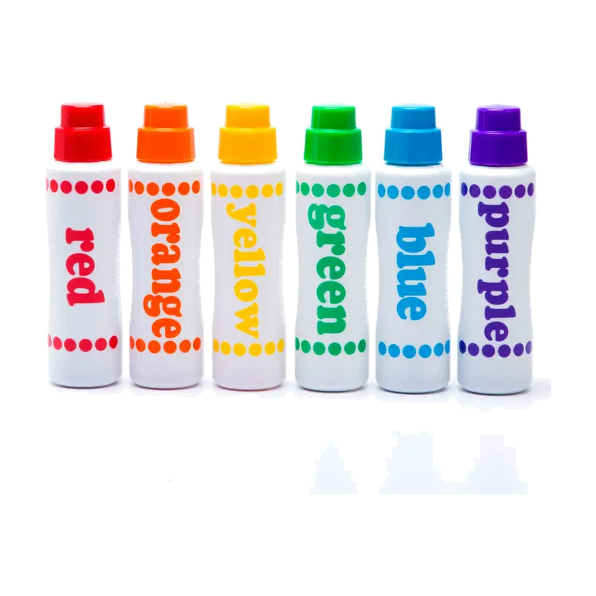 Do A Dot Art! Rainbow Dot Markers – Made in USA - Set of 6