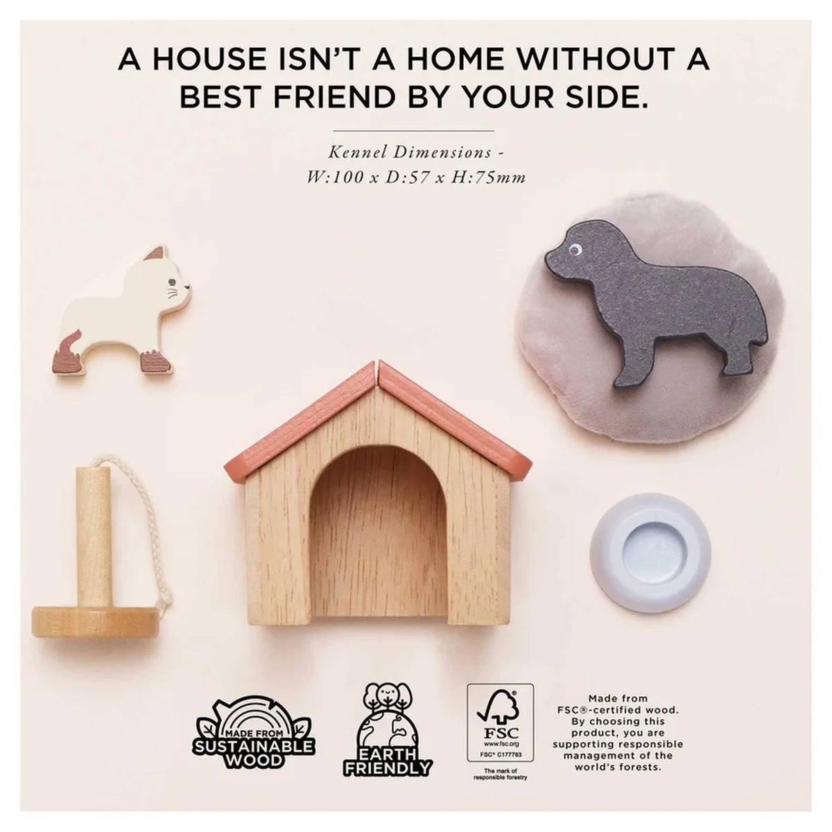 Dolls House Pet Set