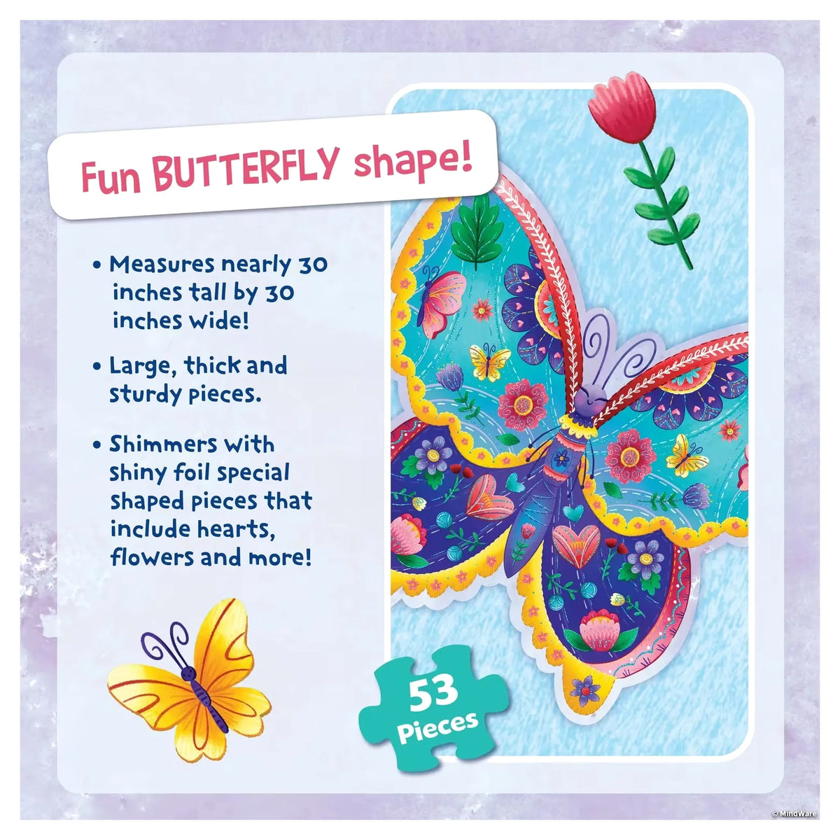 Floor Puzzle: Butterfly