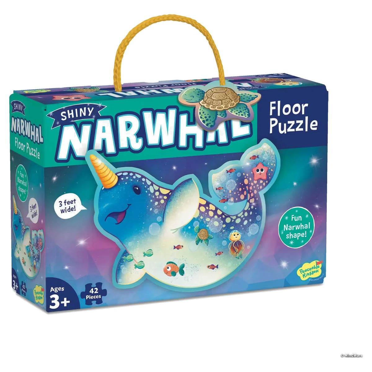 Floor Puzzle: Narwhal