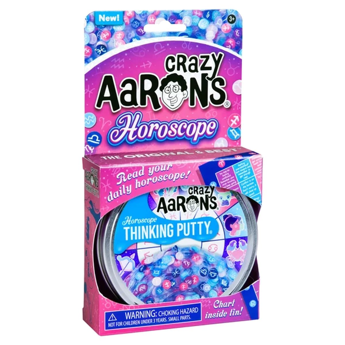 Horoscope - Full Size 4" Thinking Putty Tin