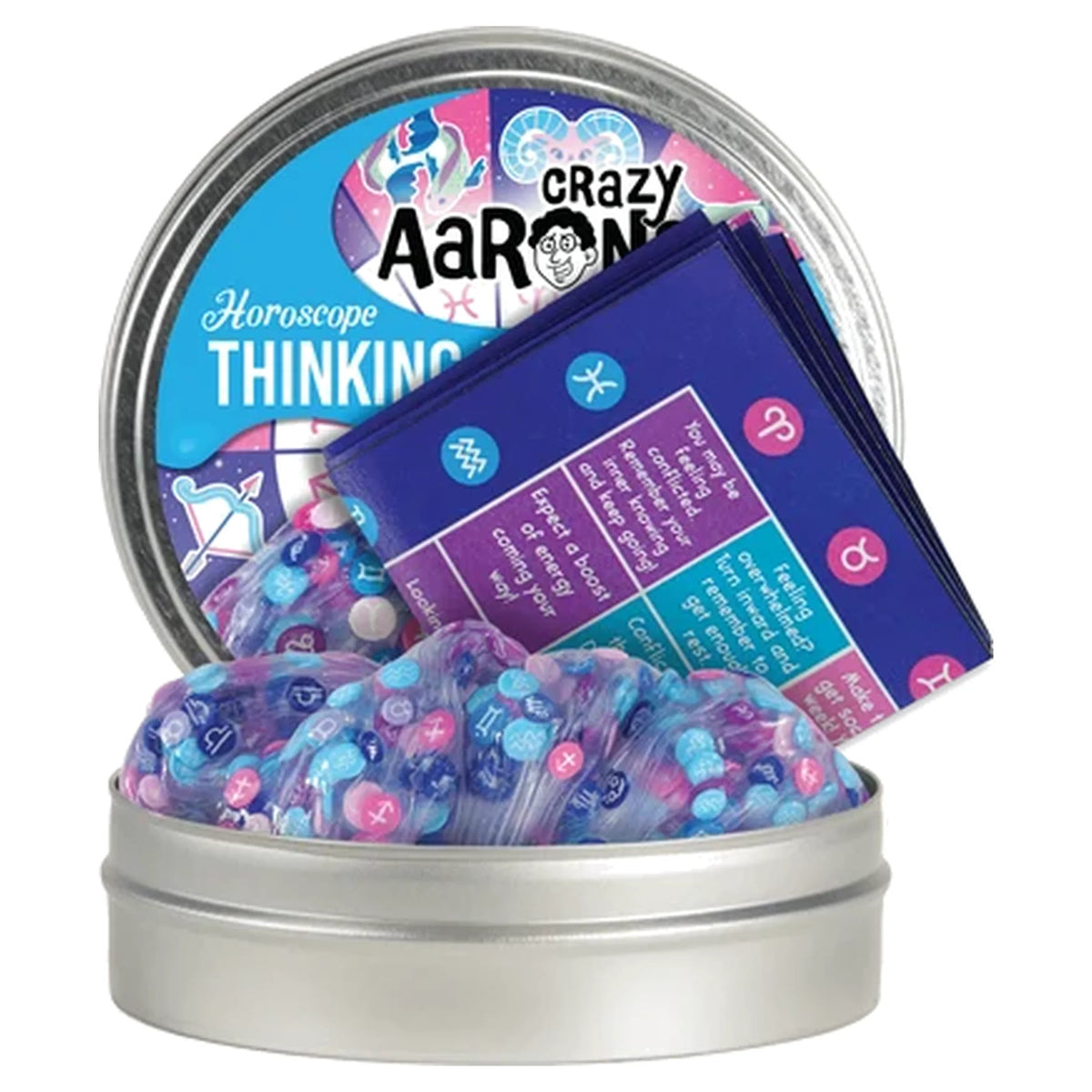 Horoscope - Full Size 4" Thinking Putty Tin