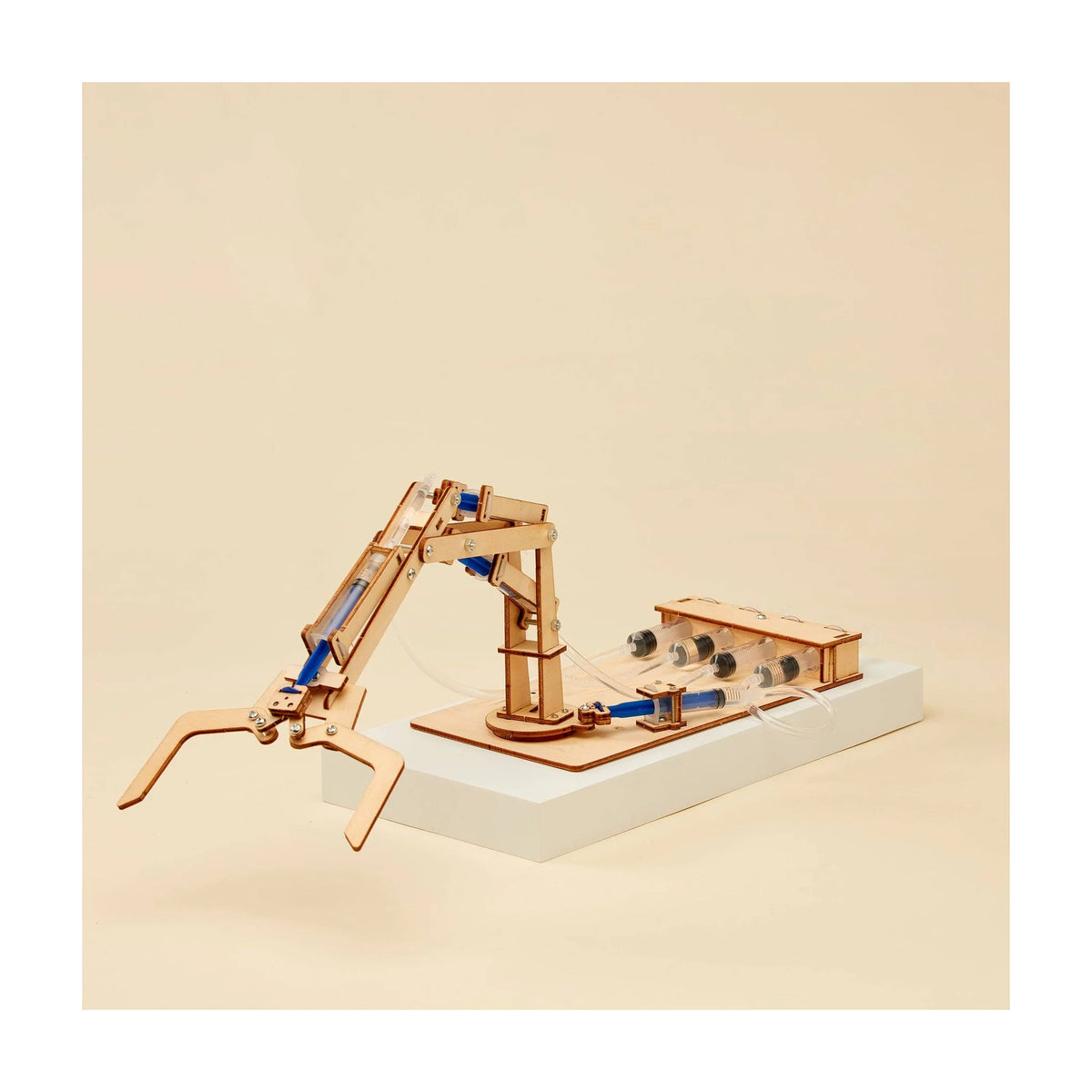 Hydraulic Robotic Arm DIY Kit, Educational STEM Toy for Kids