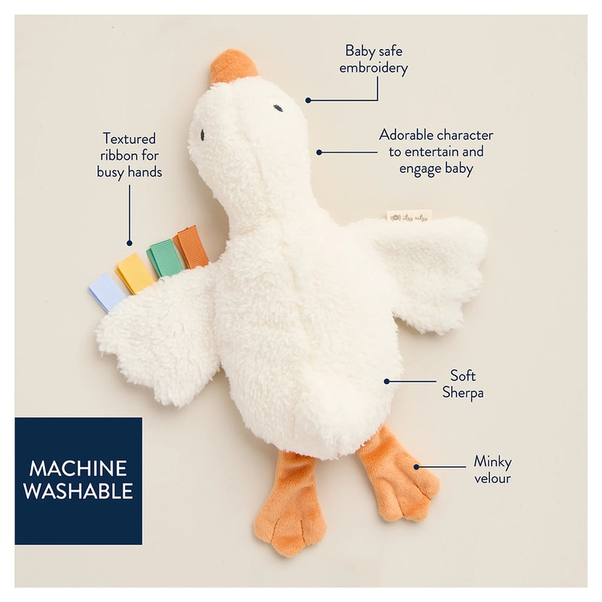 Itzy Huggable™ Gracie the Goose
