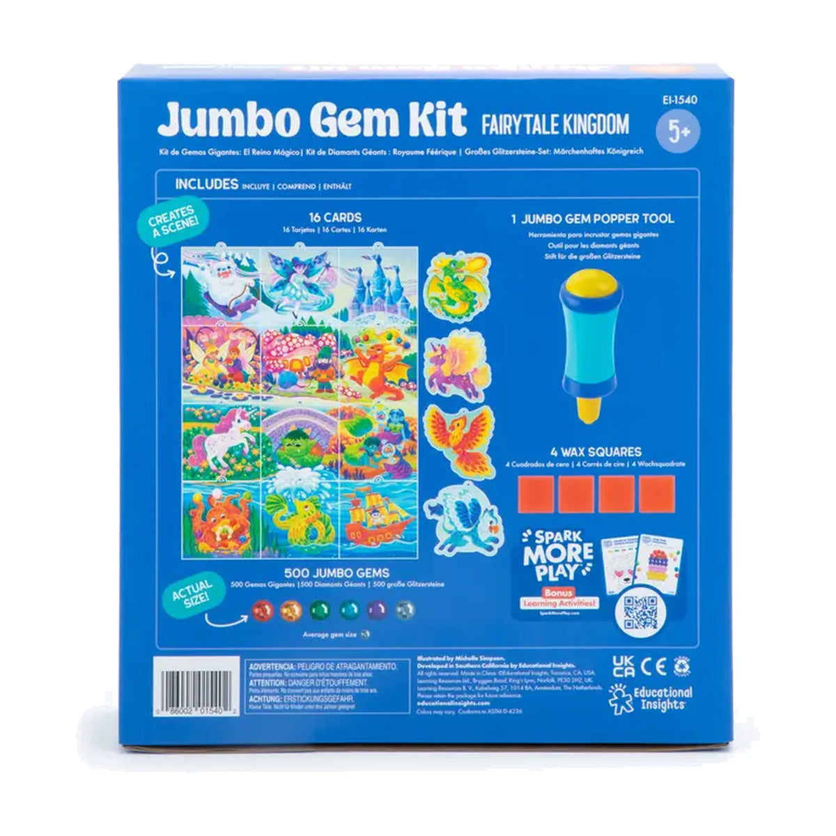 Jumbo Gem Fairy Tale Kingdom Craft Kit