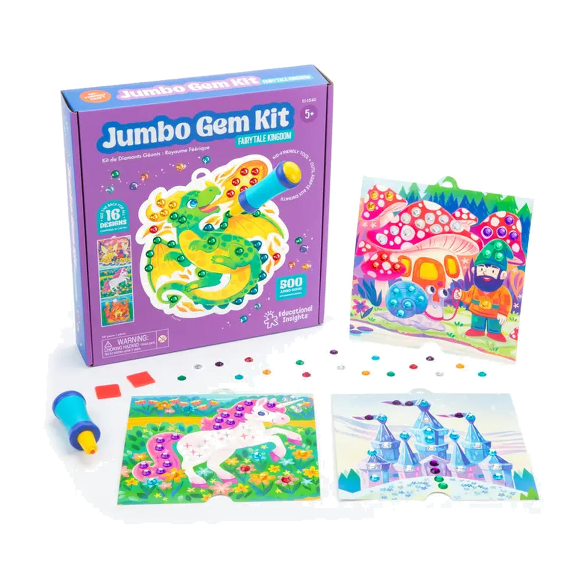 Jumbo Gem Fairy Tale Kingdom Craft Kit