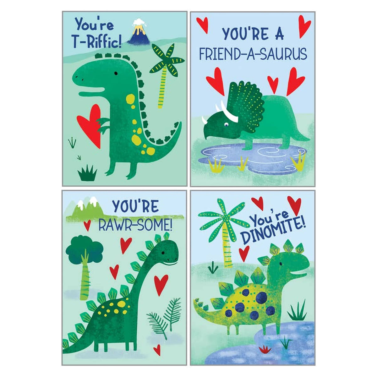 Kids Valentine Pack - Dinos
