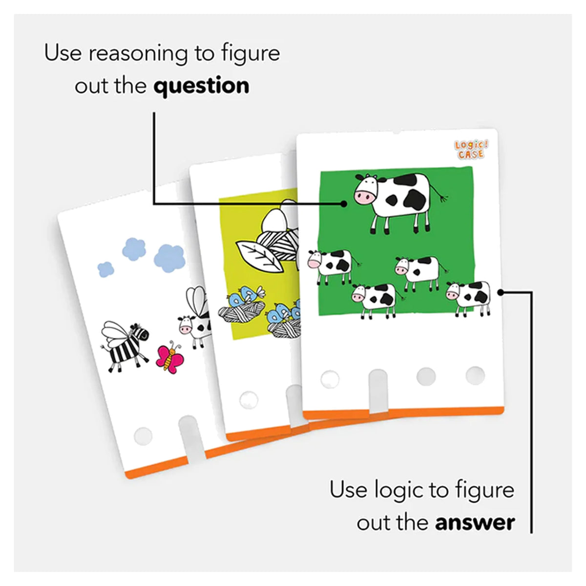 Logic! CASE Extension Set 4+ Animals