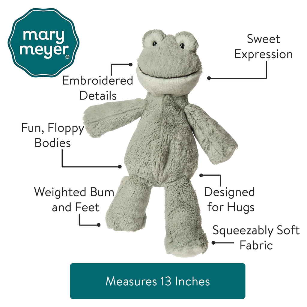Marshmallow Mossy Frog - Plush Toy for Kids & Baby
