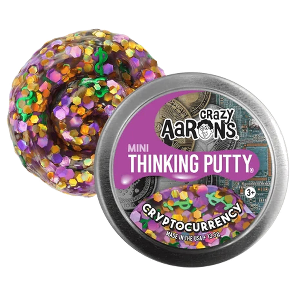 Mini Cryptocurrency - 2" Thinking Putty Tin