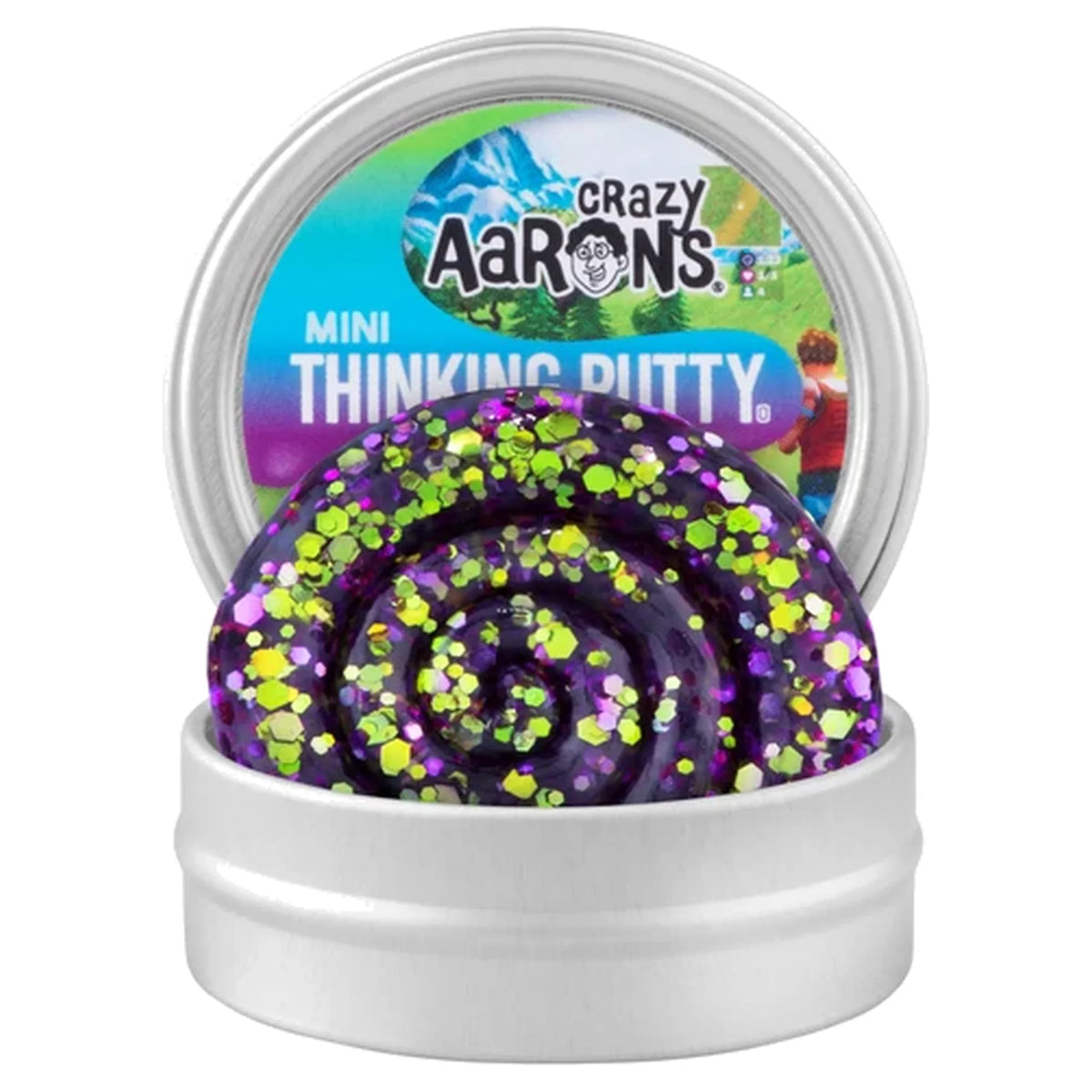 Mini Loot Box  -  2" Thinking Putty Tin