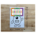 Monster Suncatcher Sticker Craft Kits for Kids