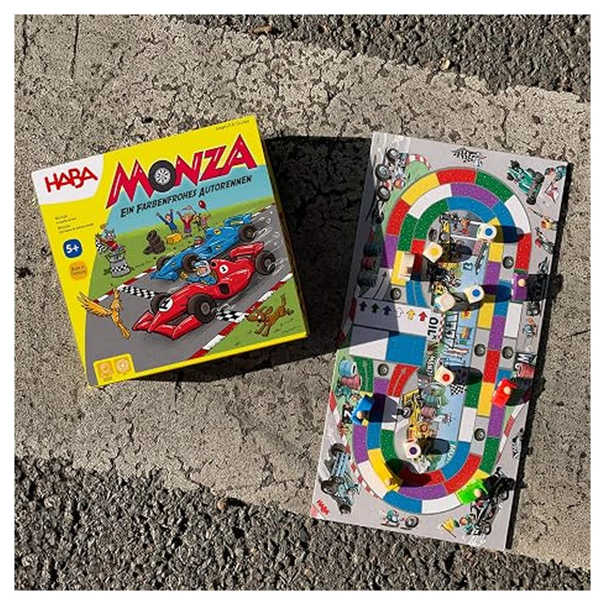 Monza Car Racing Board Game
