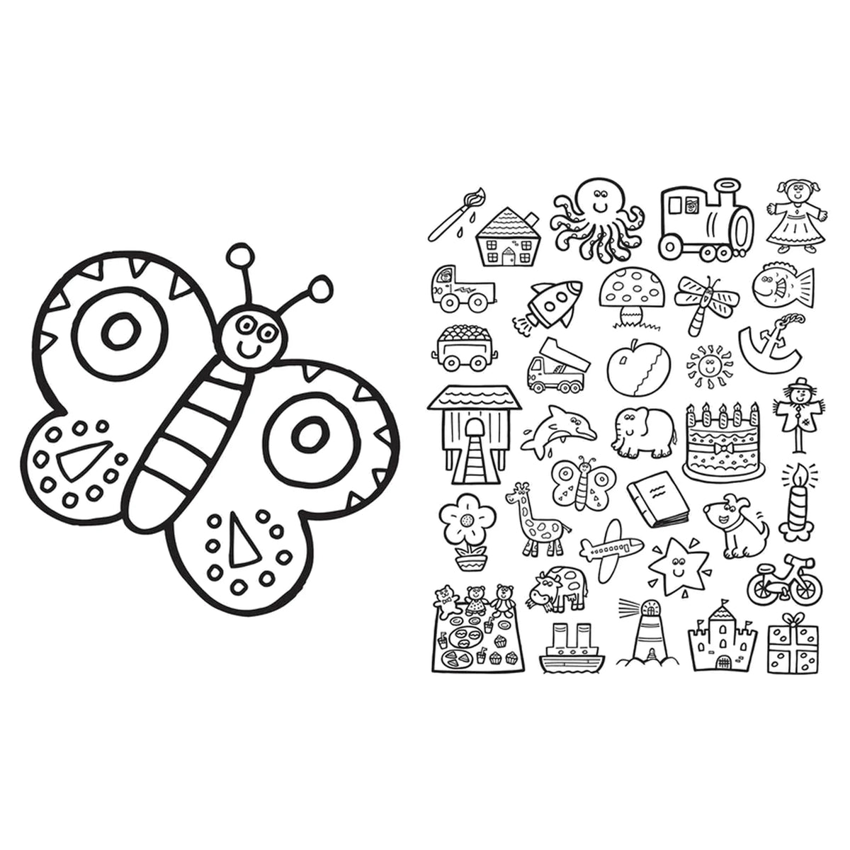My First Big Book of Coloring by Little Bee Books