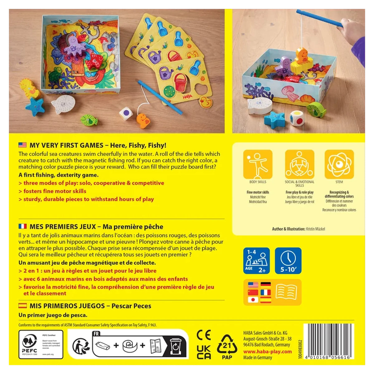My Very First Games - Here, Fishy, Fishy! Magnetic Game