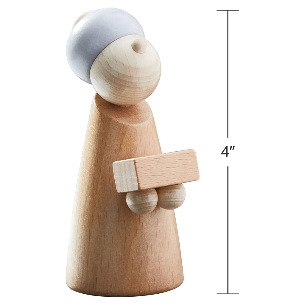 Natural Wood Nativity Set